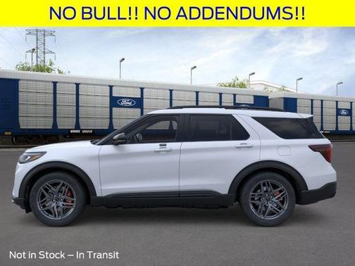 Space White Metallic 2026 Ford Explorer ST