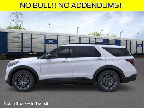 Space White Metallic 2026 Ford Explorer ST