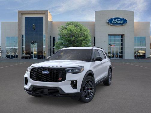 Space White Metallic 2026 Ford Explorer ST