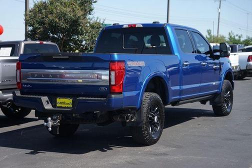 Blue Metallic 2022 Ford F-350 Platinum