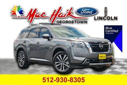 Gun Metallic 2025 Nissan Pathfinder Platinum