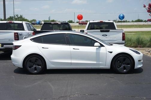 Pearl White Multi 2021 Tesla Model 3 Standard Range Plus