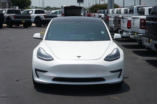 Pearl White Multi 2021 Tesla Model 3 Standard Range Plus