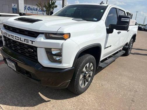 Summit White 2021 Chevrolet Silverado 2500 Custom