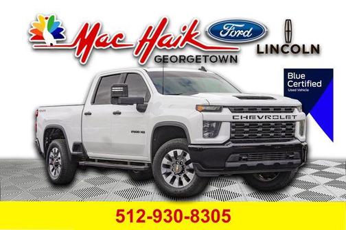 Summit White 2021 Chevrolet Silverado 2500 Custom