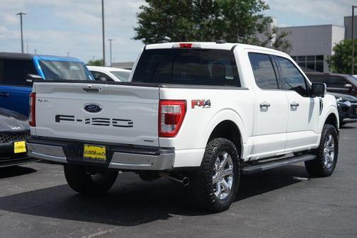 White Metallic 2021 Ford F-150 Lariat