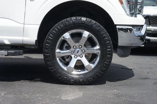 White Metallic 2021 Ford F-150 Lariat