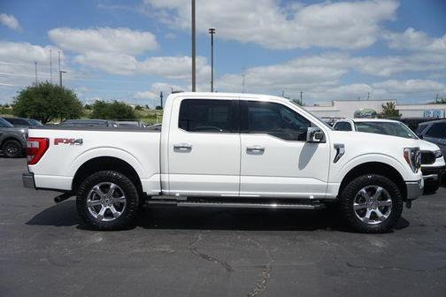 White Metallic 2021 Ford F-150 Lariat