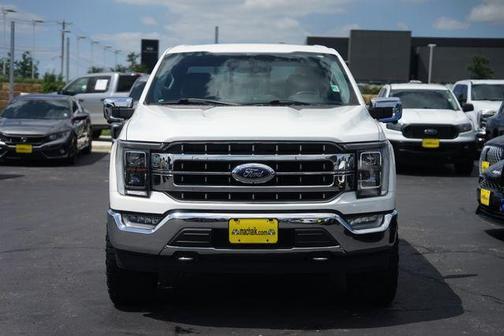 White Metallic 2021 Ford F-150 Lariat