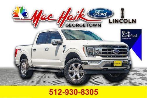 White Metallic 2021 Ford F-150 Lariat