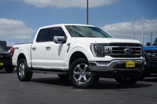 White Metallic 2021 Ford F-150 Lariat