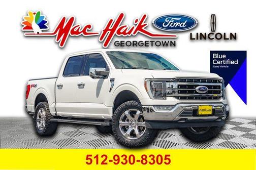 White Metallic 2021 Ford F-150 Lariat