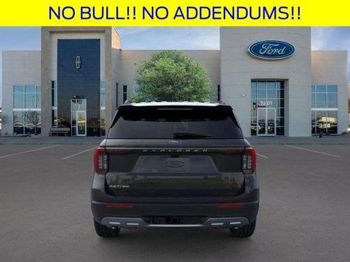 Agate Black Metallic 2026 Ford Explorer Active