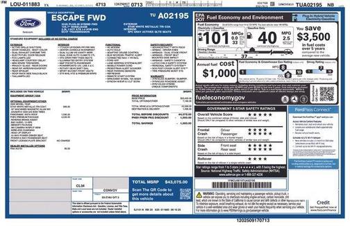 2026 Ford Escape PHEV