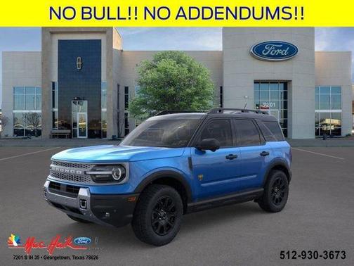 Velocity Blue Metallic 2025 Ford Bronco Sport Badlands