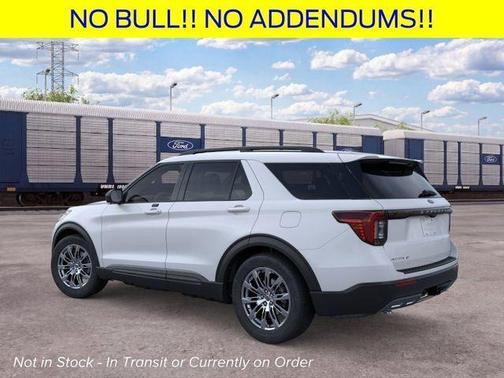 Space White Metallic 2026 Ford Explorer Active