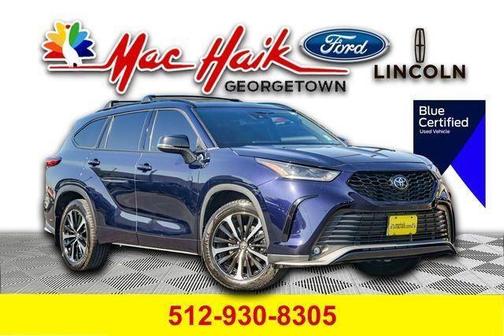 Blueprint 2022 Toyota Highlander XSE