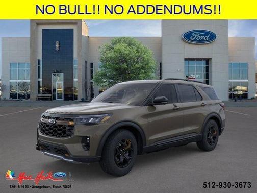 Gray 2026 Ford Explorer Tremor