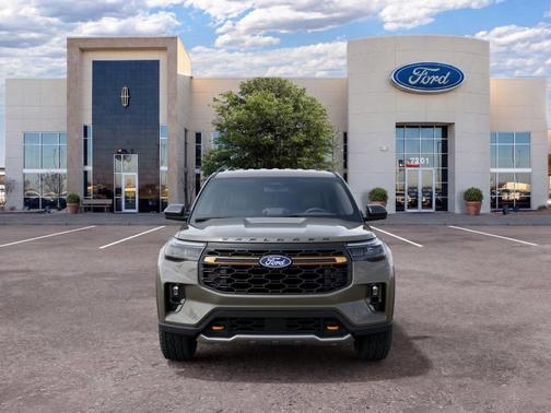 Gray 2027 Ford Explorer Tremor