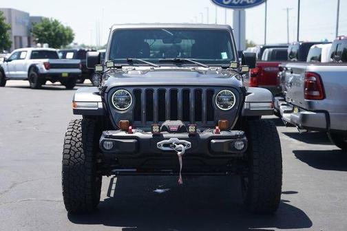 Granite Crystal Clearcoat Metallic 2018 Jeep Wrangler Rubicon