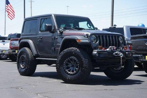 Granite Crystal Clearcoat Metallic 2018 Jeep Wrangler Rubicon