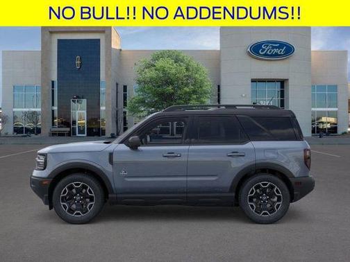 Azure Gray Metallic 2025 Ford Bronco Sport Outer Banks