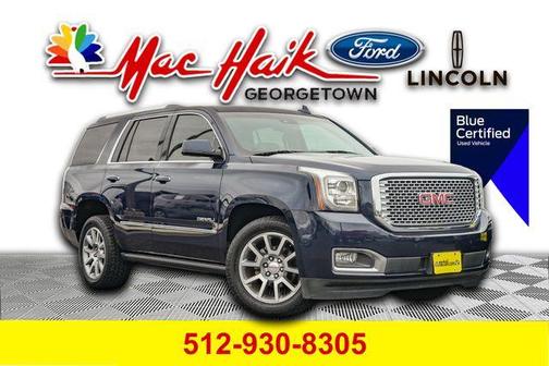 Dark Sapphire Blue Metallic 2017 GMC Yukon Denali