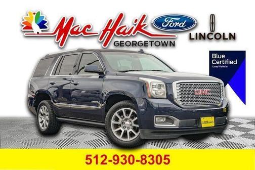 Dark Sapphire Blue Metallic 2017 GMC Yukon Denali