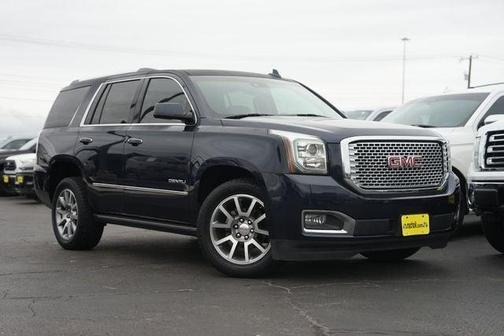 Dark Sapphire Blue Metallic 2017 GMC Yukon Denali
