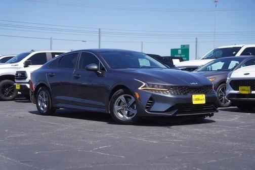 Gravity Gray 2022 Kia K5 LXS