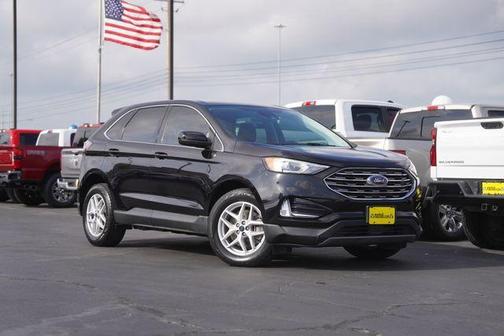 Black Metallic 2021 Ford Edge SEL