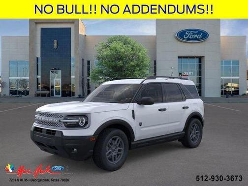 Oxford White 2026 Ford Bronco Sport Big Bend