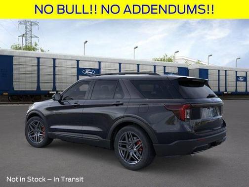 Agate Black Metallic 2026 Ford Explorer ST-Line