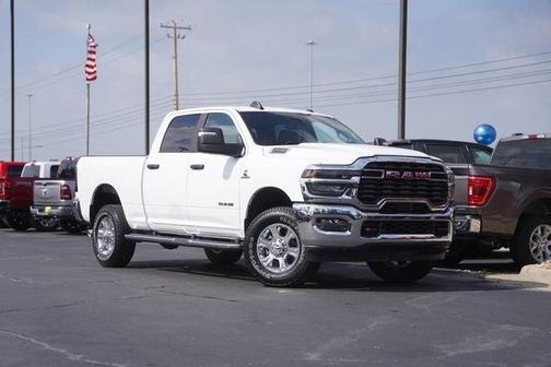 Bright White Clearcoat 2025 RAM 2500 Big Horn