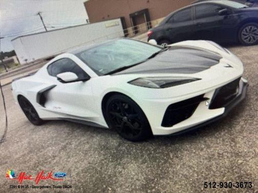 Arctic White 2023 Chevrolet Corvette Stingray w/2LT
