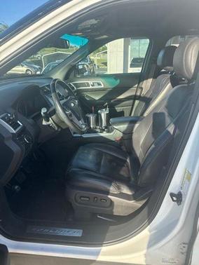 White Platinum Tri-Coat Metallic 2015 Ford Explorer Limited