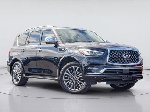 Black Obsidian 2019 INFINITI QX80 Luxe
