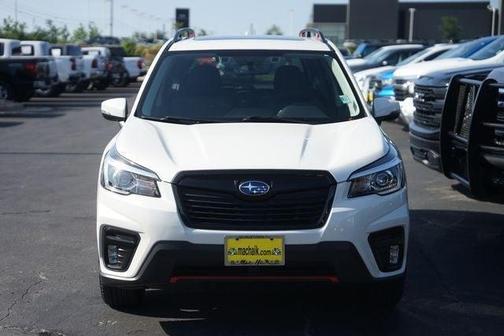 Crystal White Pearl 2019 Subaru Forester Sport