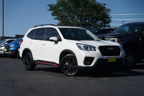 Crystal White Pearl 2019 Subaru Forester Sport