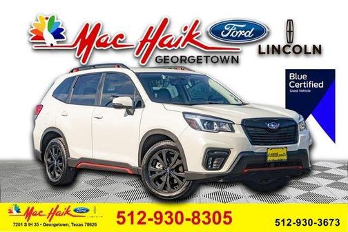 Crystal White Pearl 2019 Subaru Forester Sport