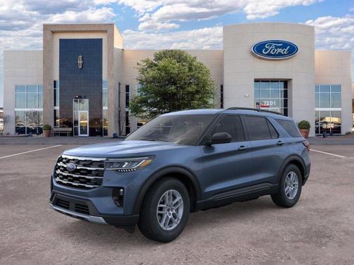 Vapor Blue Metallic 2026 Ford Explorer Active