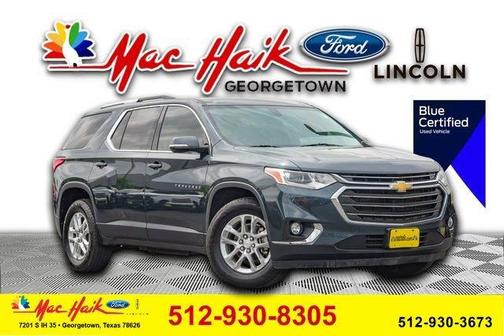 Graphite Metallic 2018 Chevrolet Traverse LT Cloth