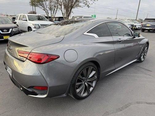 Graphite Shadow 2020 INFINITI Q60 3.0t Red Sport 400