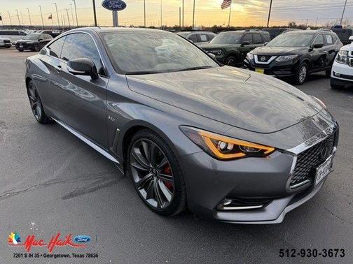 Graphite Shadow 2020 INFINITI Q60 3.0t Red Sport 400