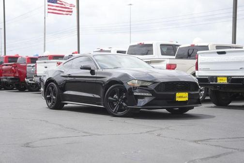 Shadow Black 2021 Ford Mustang EcoBoost