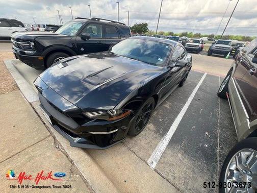 Shadow Black 2021 Ford Mustang EcoBoost