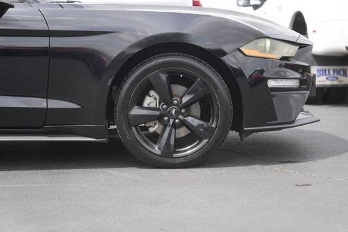 Shadow Black 2021 Ford Mustang EcoBoost