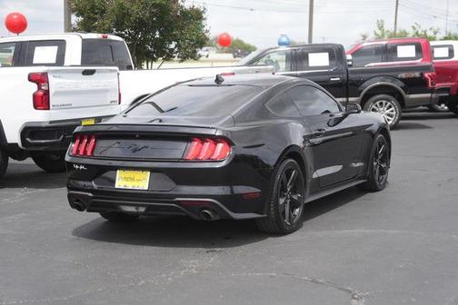 Shadow Black 2021 Ford Mustang EcoBoost