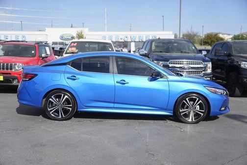 Electric Blue Metallic 2023 Nissan Sentra SR