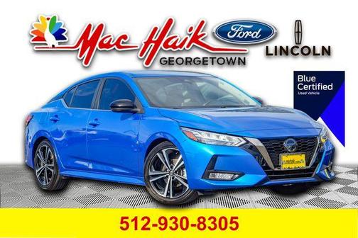 Electric Blue Metallic 2023 Nissan Sentra SR